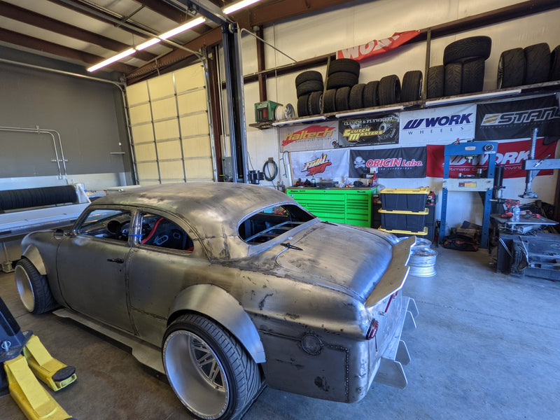 1949 Ford Shoebox body swapped BMW #Born49ain - Update 12.8.20