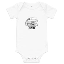 Load image into Gallery viewer, Born Again by Maniacs - Baby Onesie